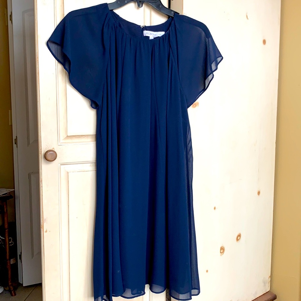 Navy BCBG Dress